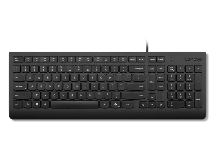 Lenovo Essential/Drôtové USB-A/ CZ layout/Čierna