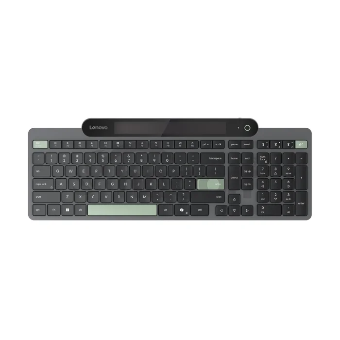 Lenovo Self-Charging Bluetooth Keyboard-Czech/Bezdrátové Bluetooth/CZ/Černá
