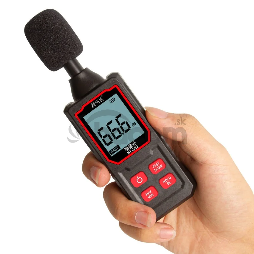 W-Star Hlukomer WSNF562, LCD, Min, Max, 30-130dB