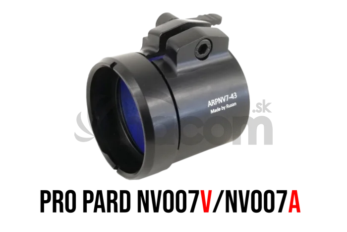 Rusan Q-R zásuvka pre Pard NV007V / NV007A Veľkosť zásuvky: 45,5 mm