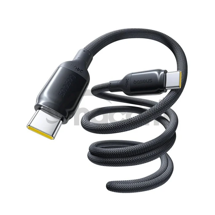 Baseus PicoGo Fast Charging Dátový Kábel USB-C - USB-C 240W 2m Cosmic Black