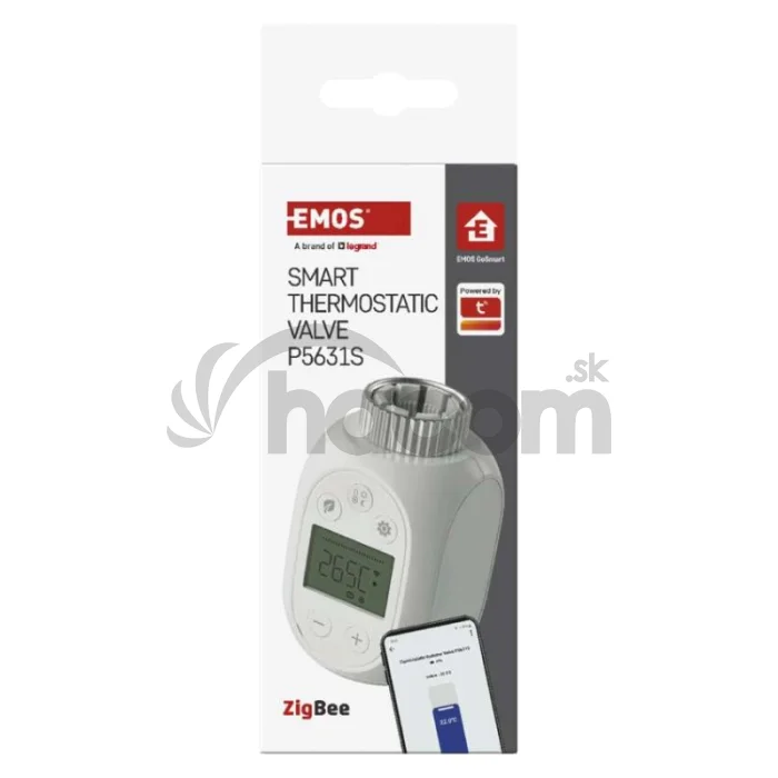 GoSmart Digitálna termostatická hlavica P5631S ZigBee 3.0