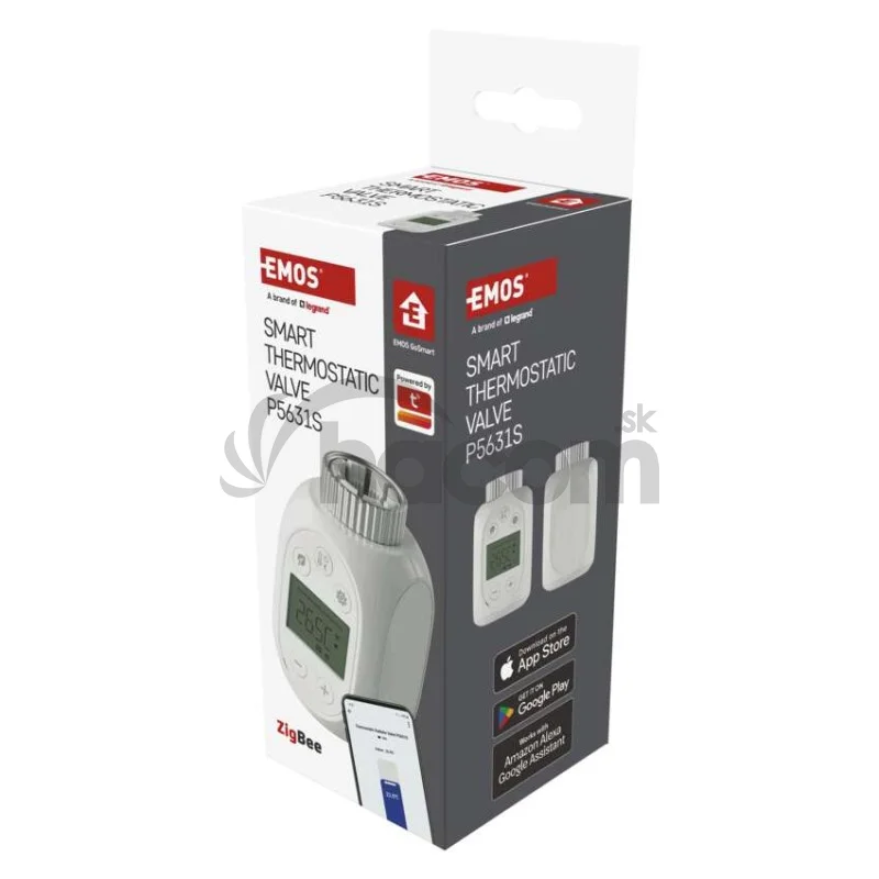 GoSmart Digitálna termostatická hlavica P5631S ZigBee 3.0