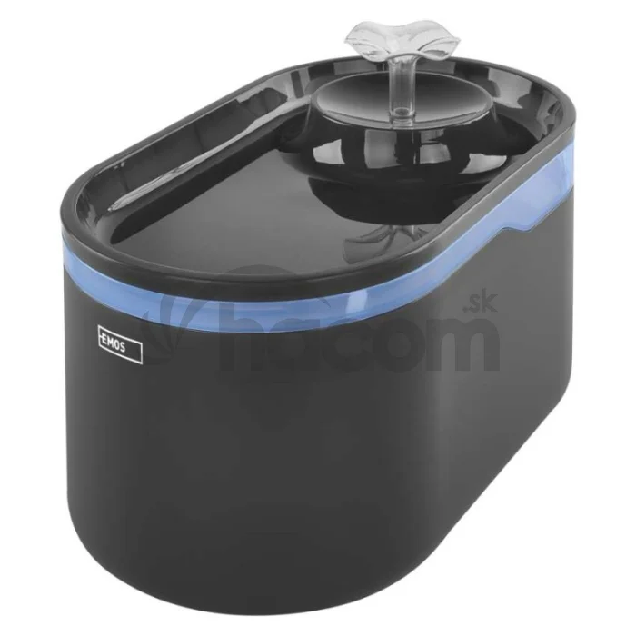 GoSmart vodná fontána Pet Care, 2,6 l, sivá, Wi-Fi