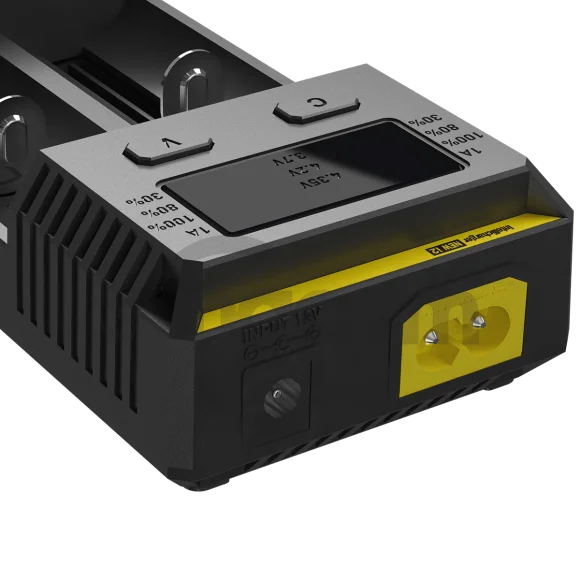 NITECORE i2 NEW inteligentná nabíjačka - dve nezávislé pozície, nabíja Li-Ion, Ni-MH, Ni-Cd, 12/230 V