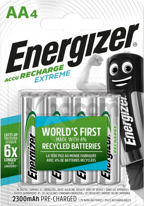 Energizer NiMH Extreme HR6 AA 2 300 mAh/4 ks