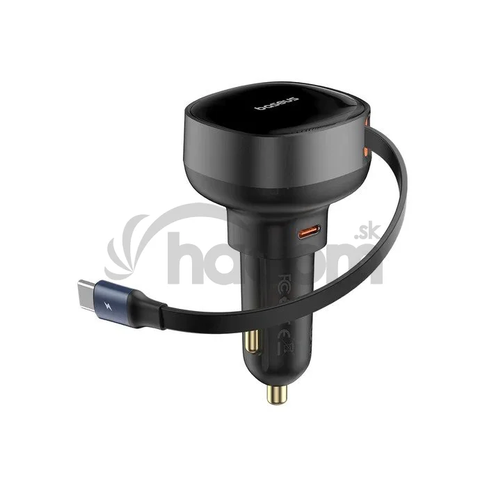 Baseus Enjoyment Pro Nabíjačka do Autá USB-C 60W Cluster Black