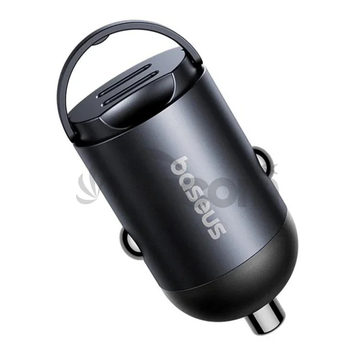 Baseus Tiny Star Mini Nabíjačka do Autá USB-C/USB-C 30W Cosmic Black