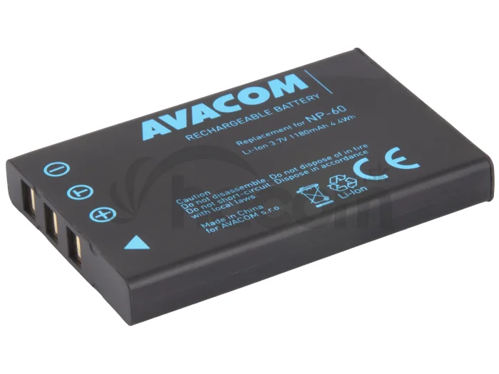 AVACOM batéria pre Fujifilm NP-60 Li-Ion 3.7V 1180mAh 4.4Wh