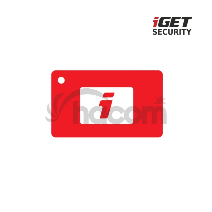 iGET SECURITY MP22 - RFID karta k klávesnici MP13 pre alarm M6-4G, minimálne rozmery