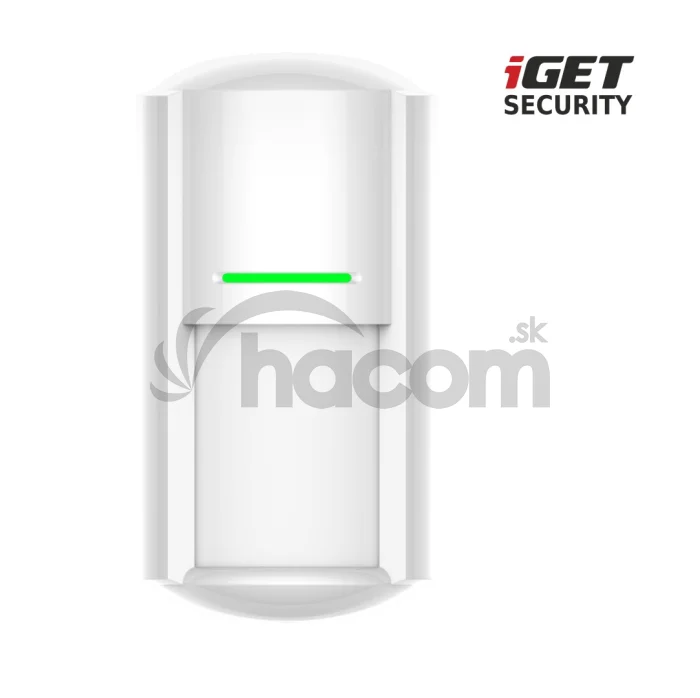 iGET SECURITY MP30 - bezdrôtový vonkajší pohybový PIR senzor pre alarm M6-4G s nastavením citlivosti