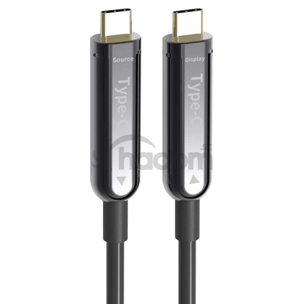 PremiumCord USB-C fiber optický AOC, 20m