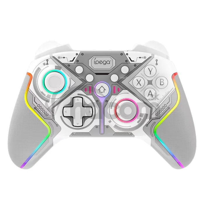 iPega 9666BH Bluetooth RGB Gamepad pre Android/iOS/PS3/PS4/PC/N-Switch White