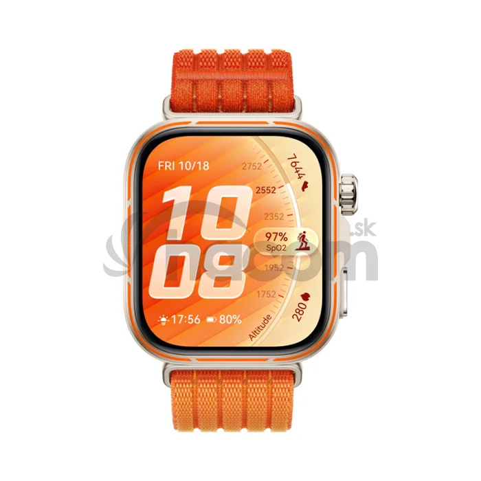 Huawei Watch Fit 5 Pro/Šport Band/Gradient Oranžová
