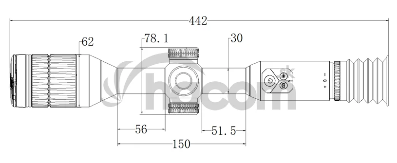 Hikmicro ALPEX A50TN 940 nm
