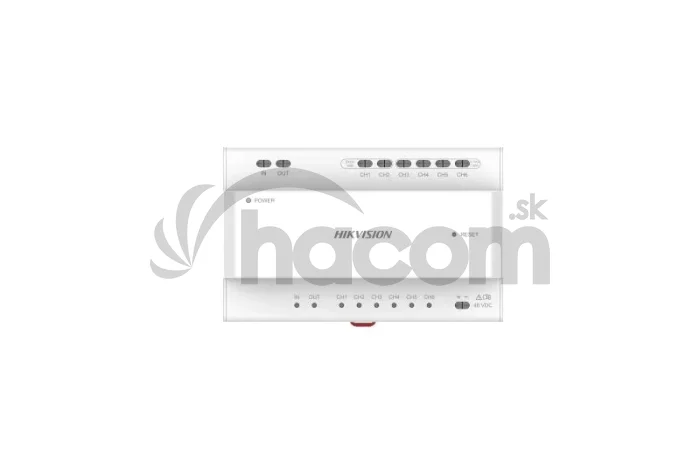 DS-KAD7060EY distribútor pre 6 monit., 2-vod.HD syst. bez zdroja