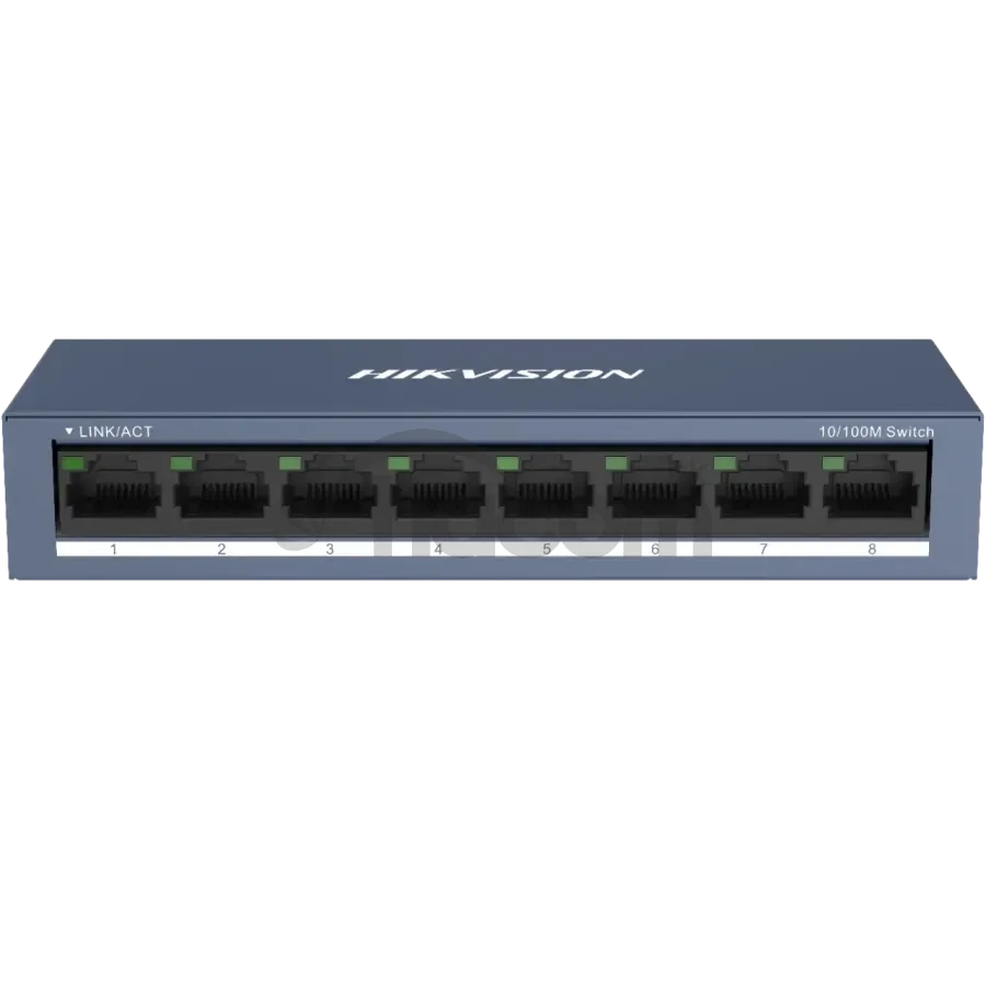 DS-3E0108-O Switch 8x10/100Mbps; bez PoE