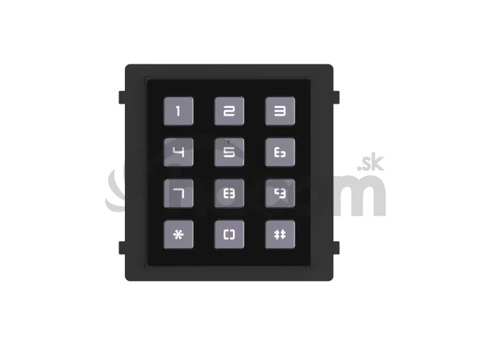 DS-KD-KP/Black rozširujúci modul kláv., modul. systém, čierny