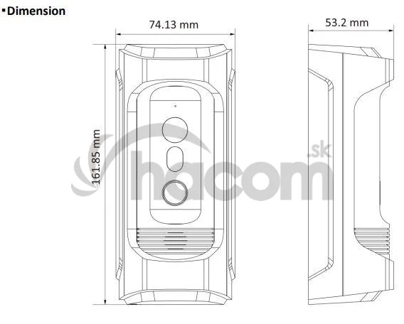 DS-KB8113-IME1(B) 2 MP HD fareb.kamera, WDR