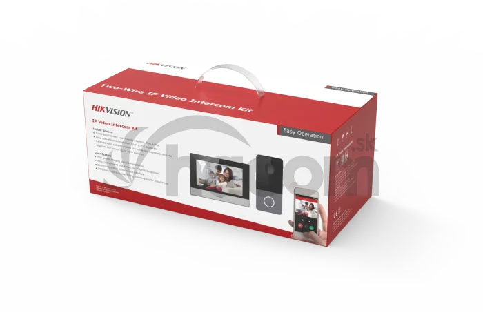 DS-KIS603-P(C) IP kit DS-KH6320-WT, DS-KV6113-WPE1(C),2x zdroj