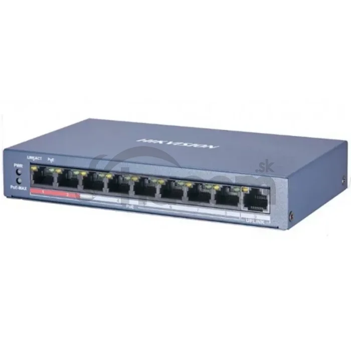 DS-3E1309P-EI(B) 8x100Mb PoE+1x1Gb RJ45, smart switch, 110W
