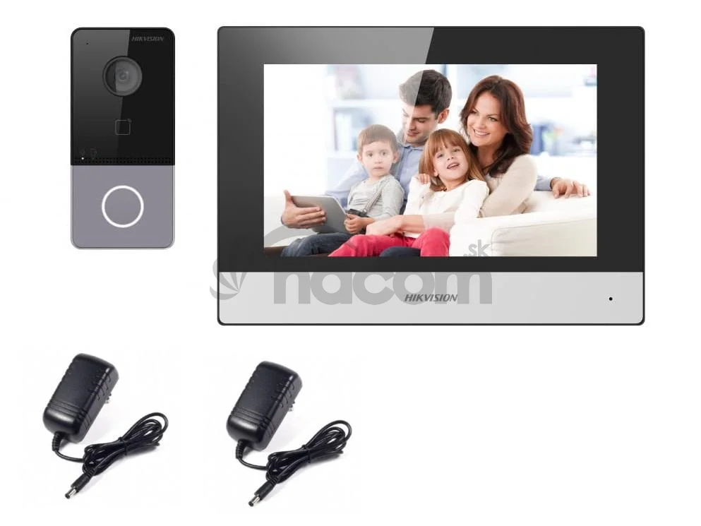 DS-KIS603-P(C) IP kit DS-KH6320-WT, DS-KV6113-WPE1(C),2x zdroj