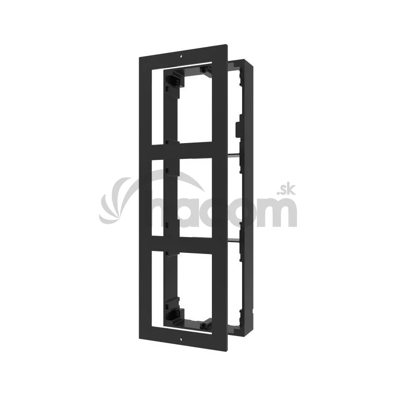 DS-KD-ACW3/Black montážny kryt pre 3 jednotku na povrch, čierny