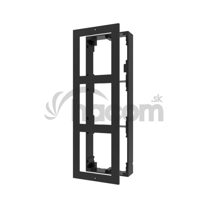 DS-KD-ACW3/Black montážny kryt pre 3 jednotku na povrch, čierny