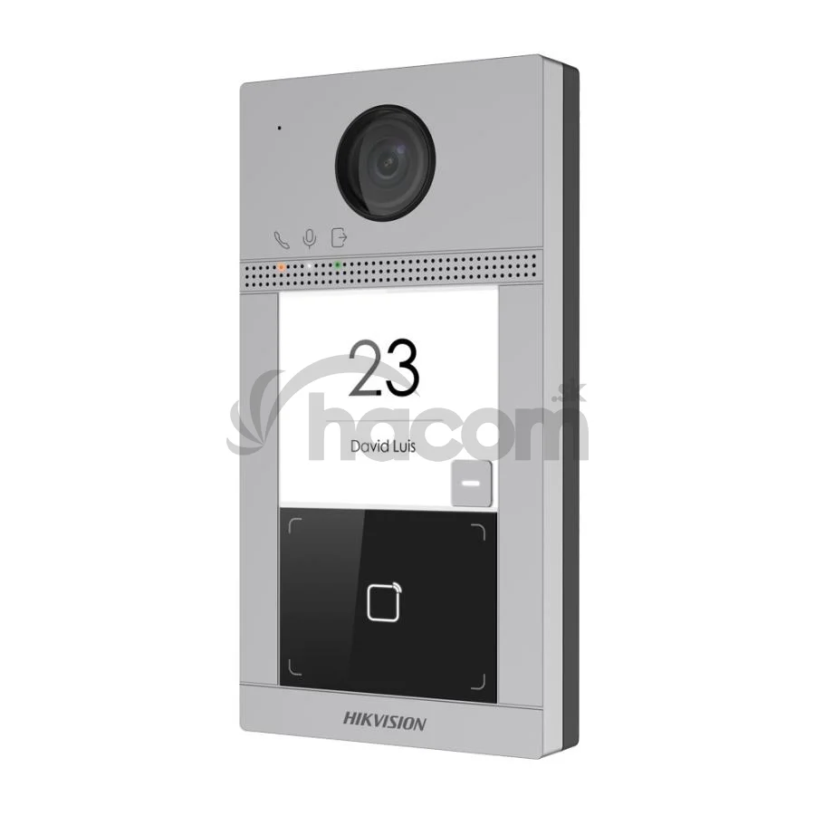 DS-KV8113-WME1(C)/flush 1-tlačítková vstup.jednotka