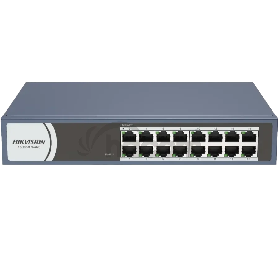 DS-3E0116R-O Switch 16 x10/100Mbps; bez PoE