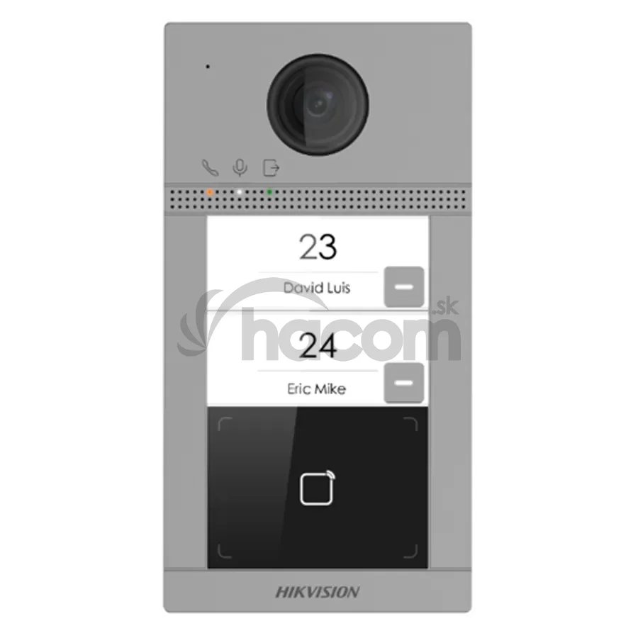 DS-KV8213-WME1(C)/flush 2-tlačítková vstup.jednotka
