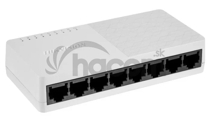 DS-3E0508D-O Switch 8 × Gigabit RJ45 port, bez PoE
