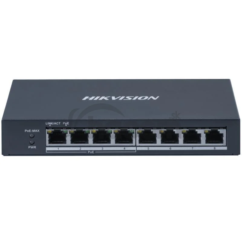 DS-3E0508P-O Switch 4 x Gigabit PoE + 4 x Gigabit RJ45 port