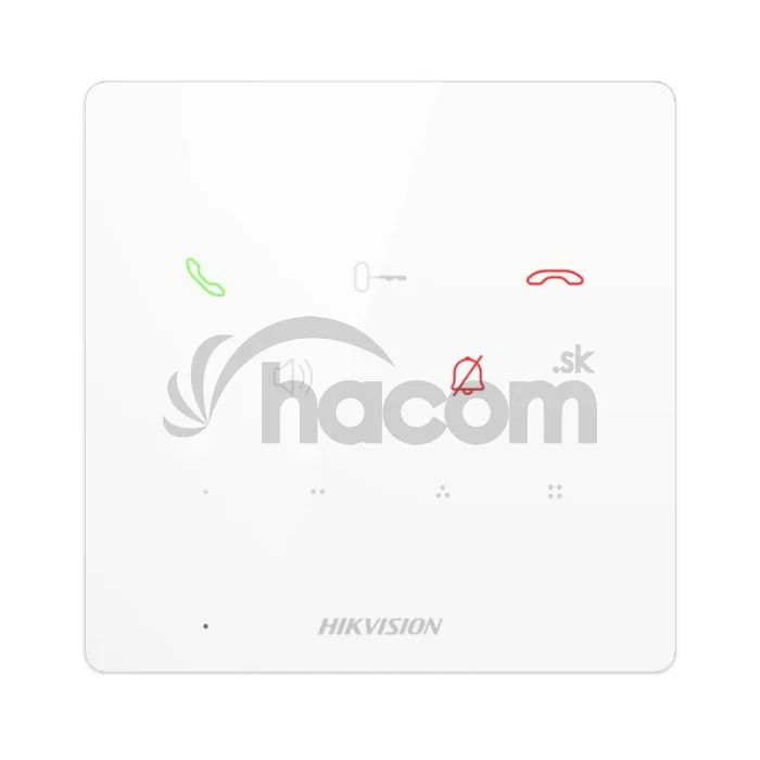 DS-KH7000EY-E2/White vnut., 2-vod. HD jednotka, audio, biela