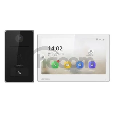 DS-KIS608-P IP kit DS-KV6133-WME1, DS-KH6350-WTE1, 2x zdroj, SD