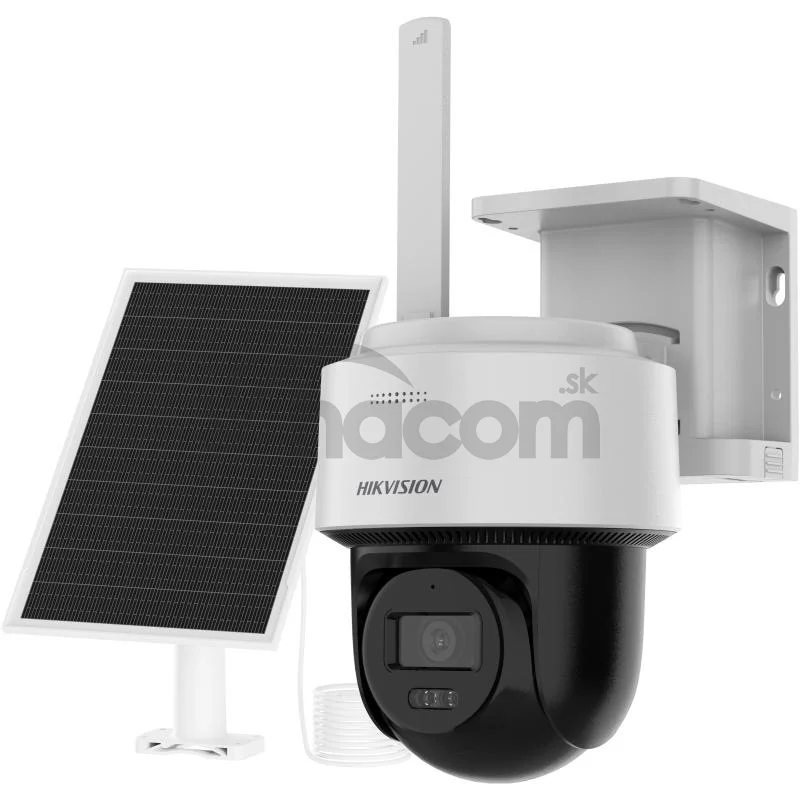 DS-2CFSP4/4G(2.8mm) 4MPx IP PT kam.4G, solar panel