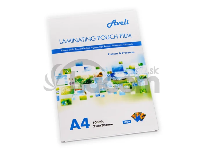 Laminovacie fólie AVELI A4/200mic (2x100), lesklé
