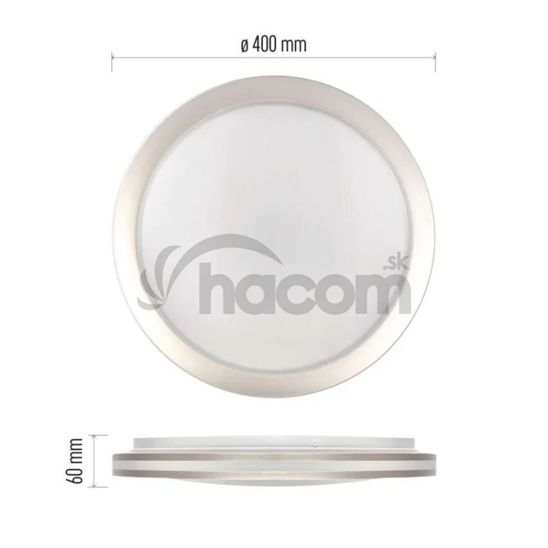 LED prisadené svietidlo SABI, kruhové 30W, stmiev.so zmenou CCT