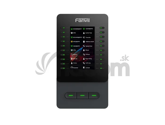 Fanvil EM60 rozširujúci modul pre telefóny V65/V66/V66 Pro, 4,3" displej, 60 DSS