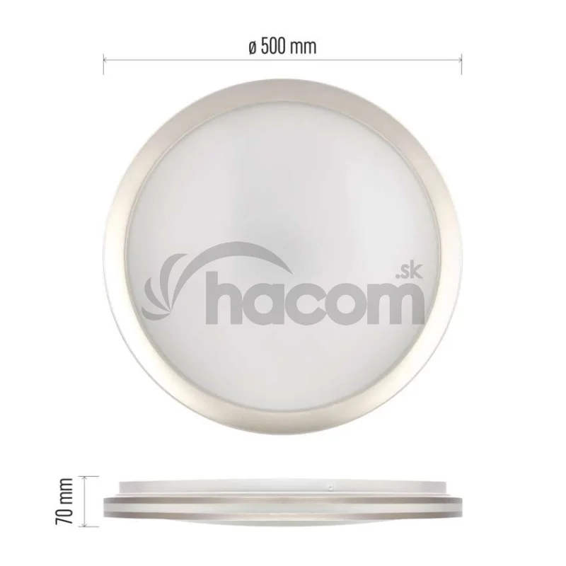 LED prisadené svietidlo SABI, kruhové 45W, stmiev.so zmenou CCT