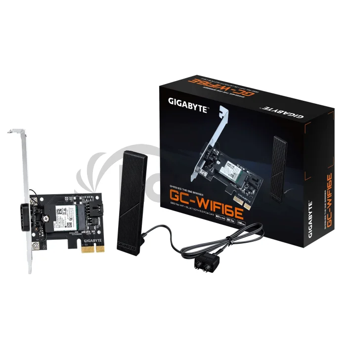 GIGABYTE PCI-E Wifi+BT 1200MBps 802.11a/x Wi-Fi 6E