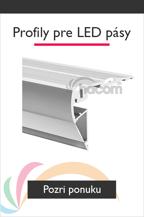 Profily pre LED pásy - hacom