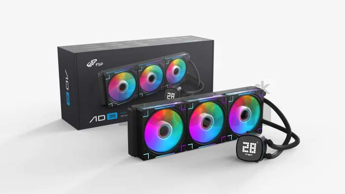 FSP Vodné chladenie AD36-B, Black