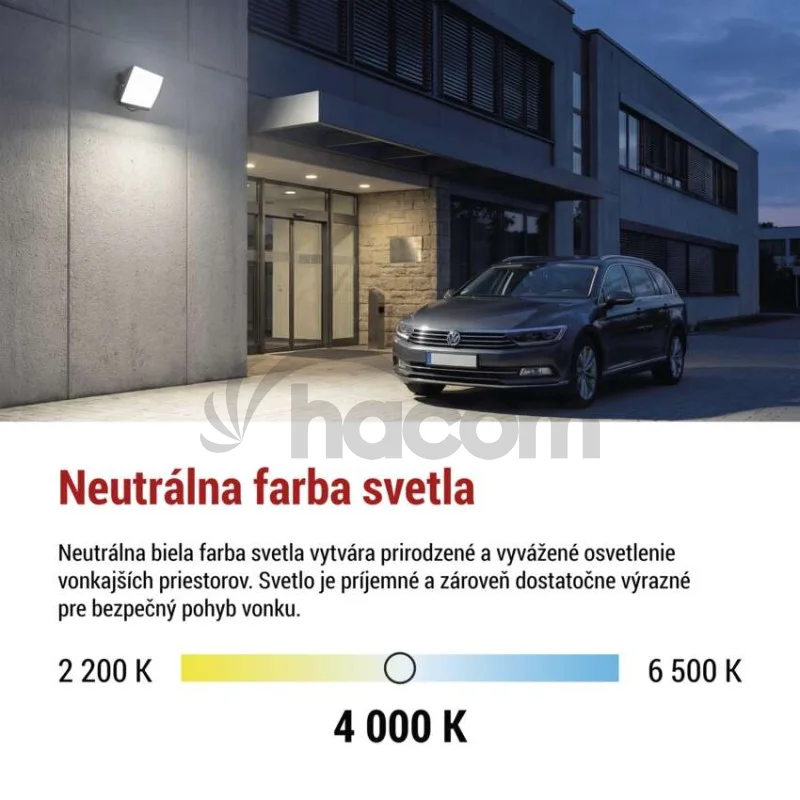 LED reflektor TAMBO EVO, 100 W, 10 000 lm, IP65, čierny