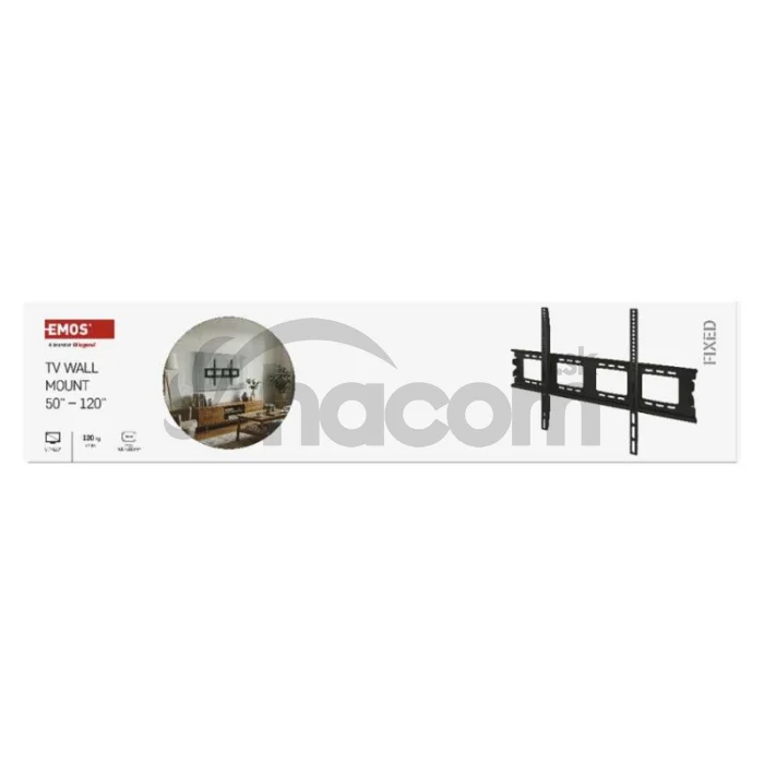Pevný nástenný TV držiak 50–120" (127–305 cm)