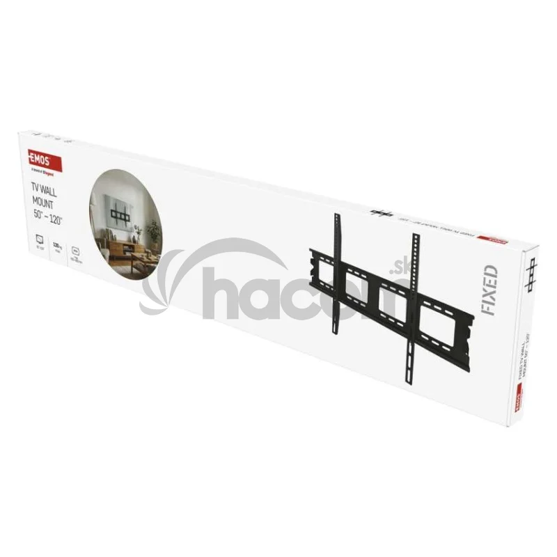 Pevný nástenný TV držiak 50–120" (127–305 cm)