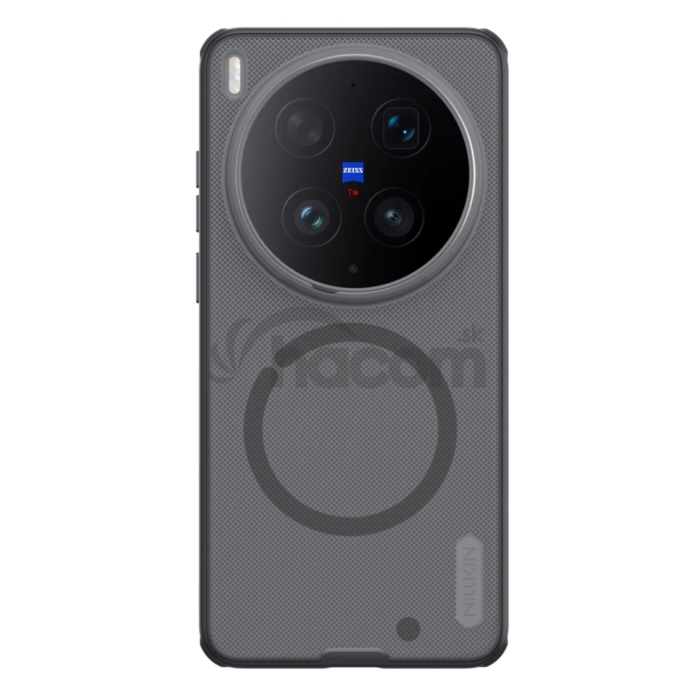 Nillkin Super Frosted PRO Magnetic Zadný Kryt pre Vivo X300 Ultra Transparent Black