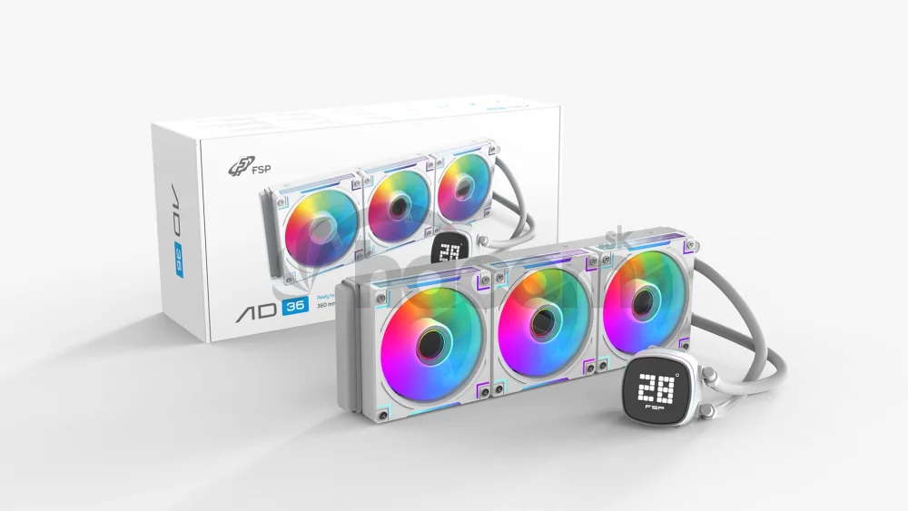 FSP Vodné chladenie AD36-W, White