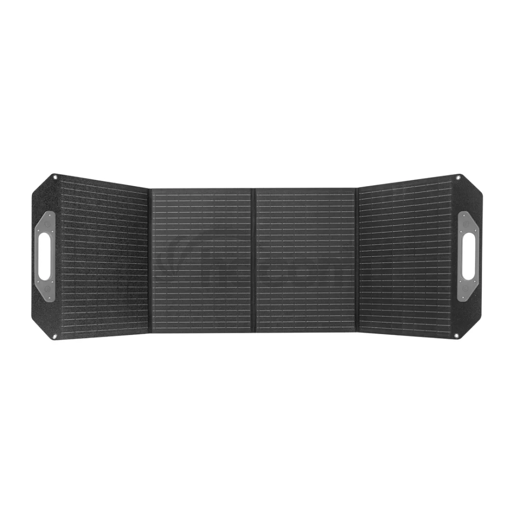 Sandberg Solar Charger 100W USB/USB-C/DC, skladacia solárna nabíjačka, čierna