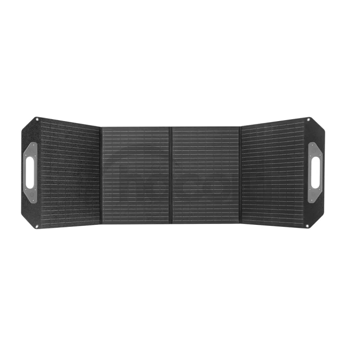 Sandberg Solar Charger 100W USB/USB-C/DC, skladacia solárna nabíjačka, čierna